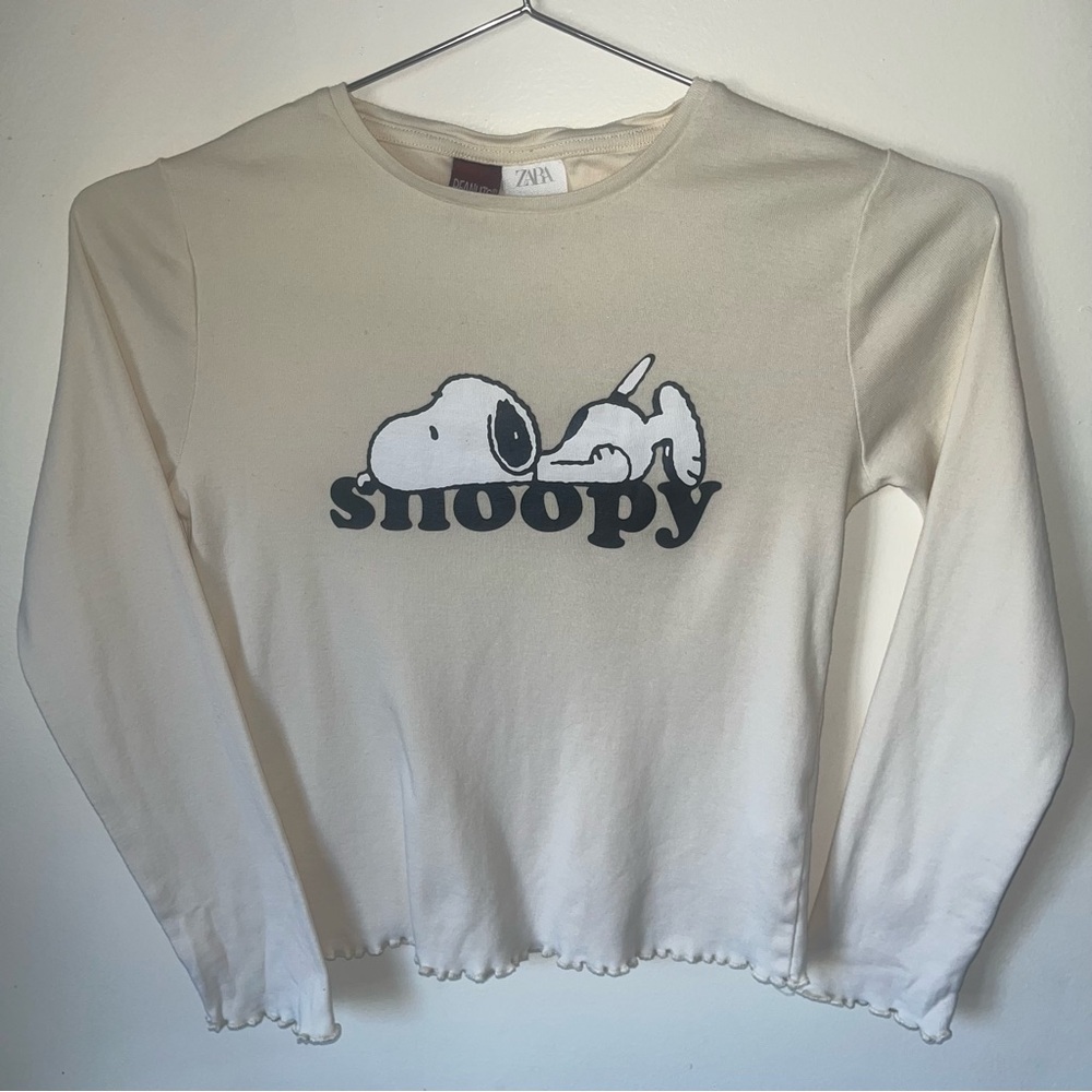 Zara Peanuts Graphic T-Shirt